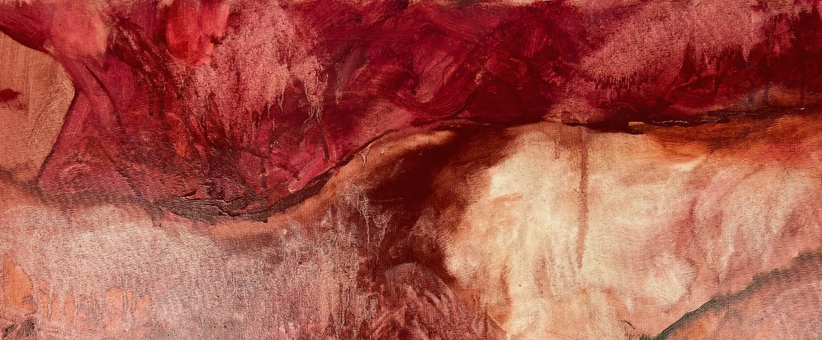 Red rock forms and flesh tones
